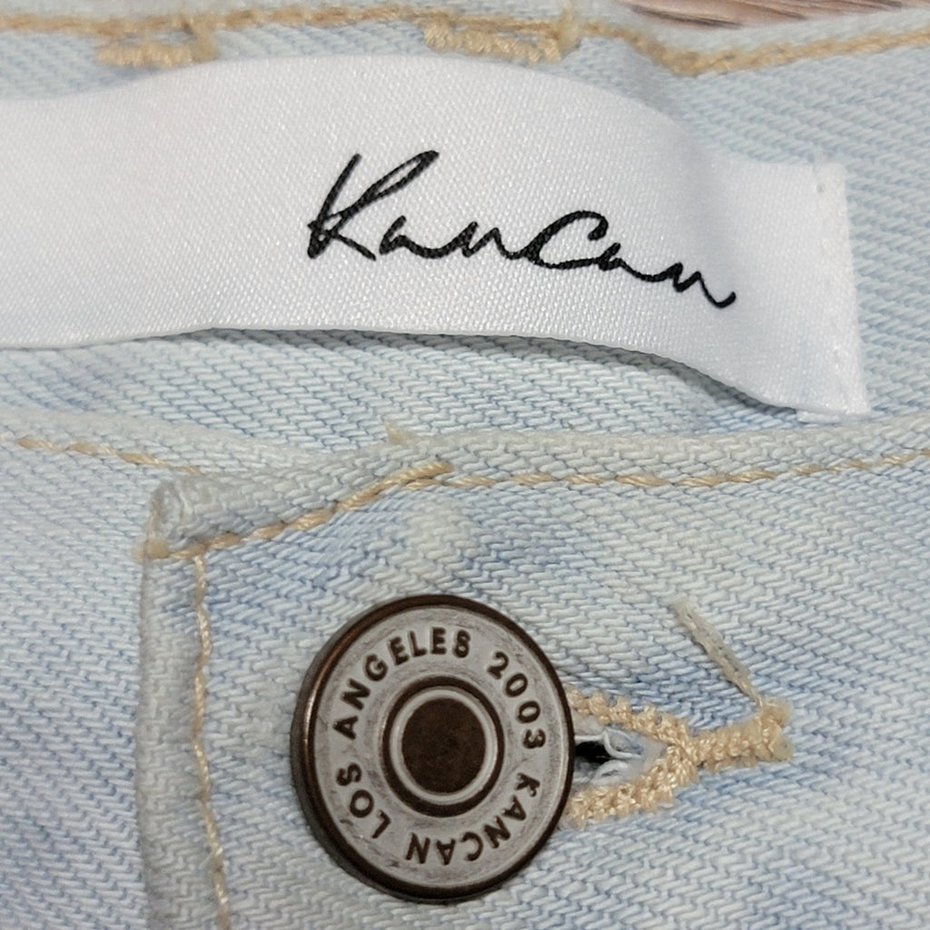 Kancan Light Wash Button Fly Denim Jeans - Size 11/29