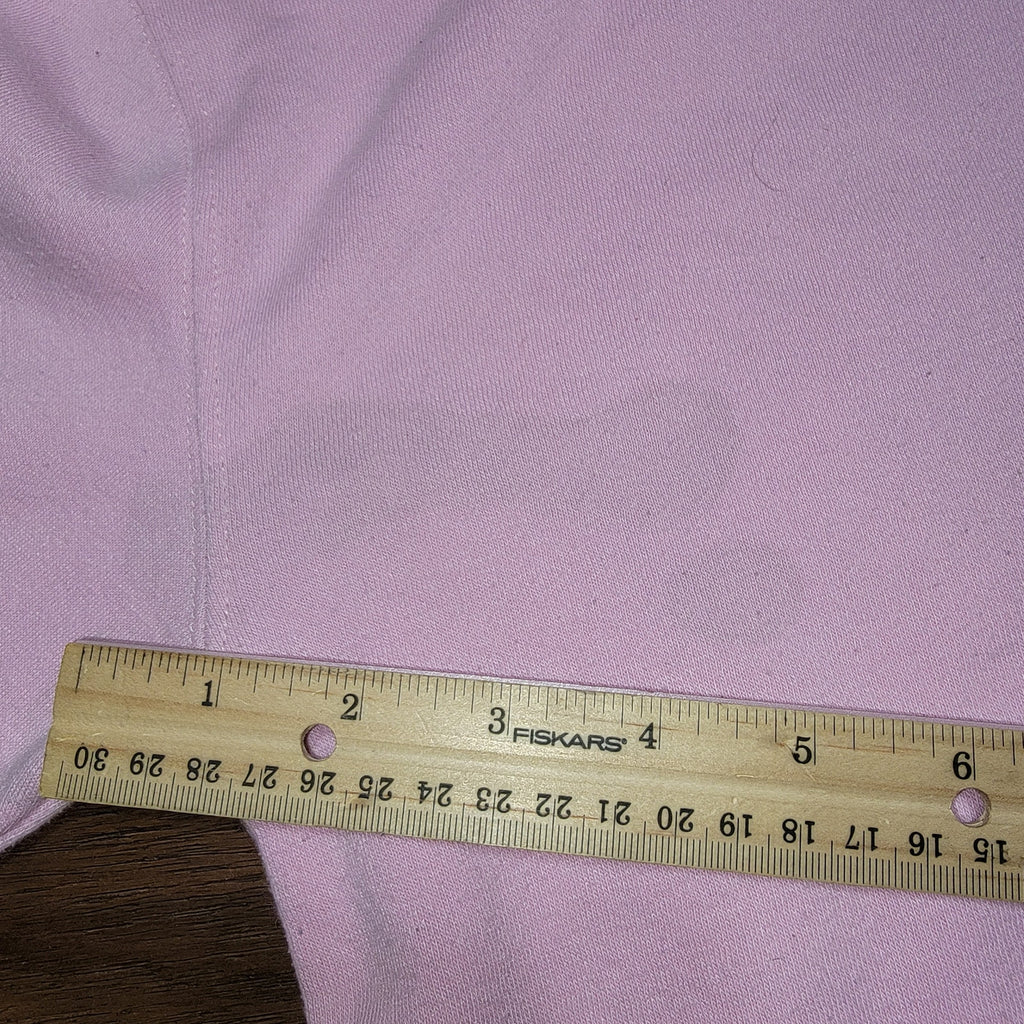 Pac-Man LS Pink Crop Hoodie Ghosts on the Sleeves - Size XS
