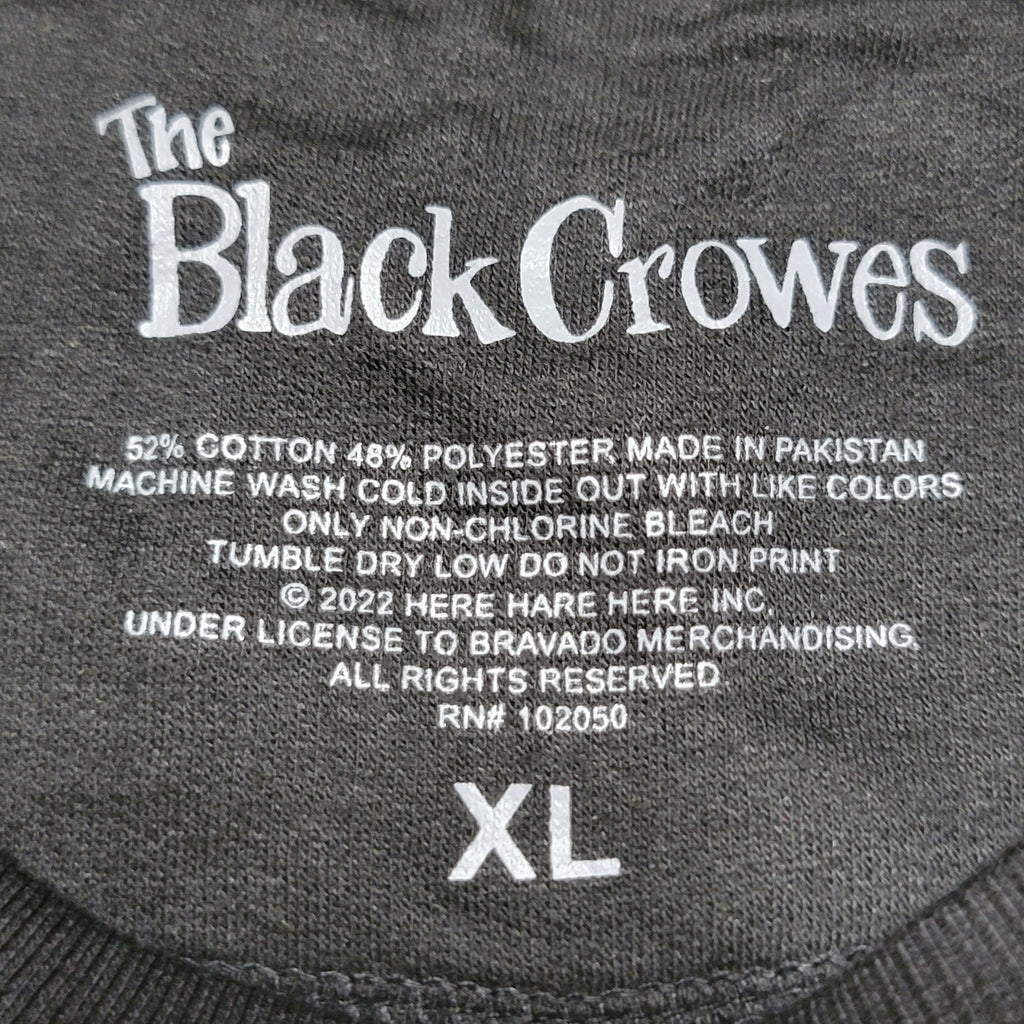 The Black Crowes LS Black Pullover Sweatshirt - Size XL