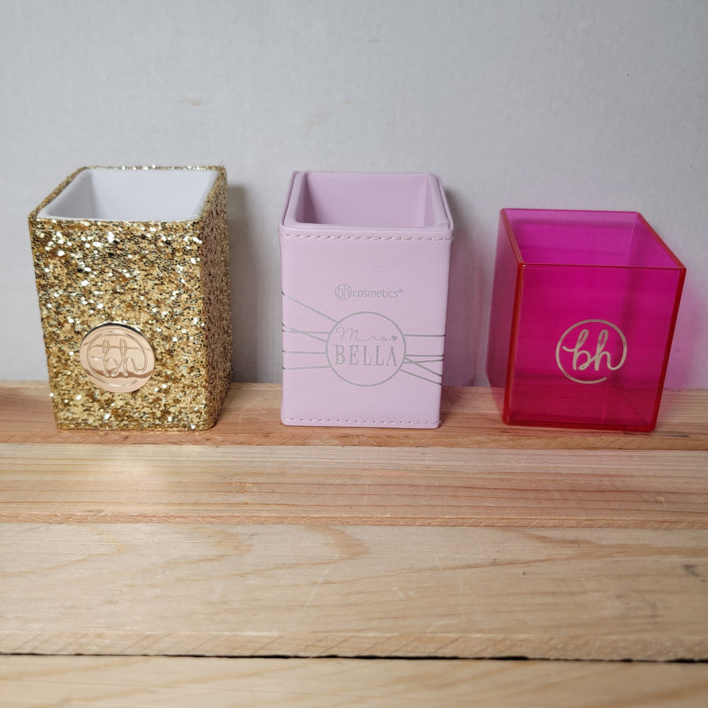 3 Pc BH Cosmetics Brush Holders