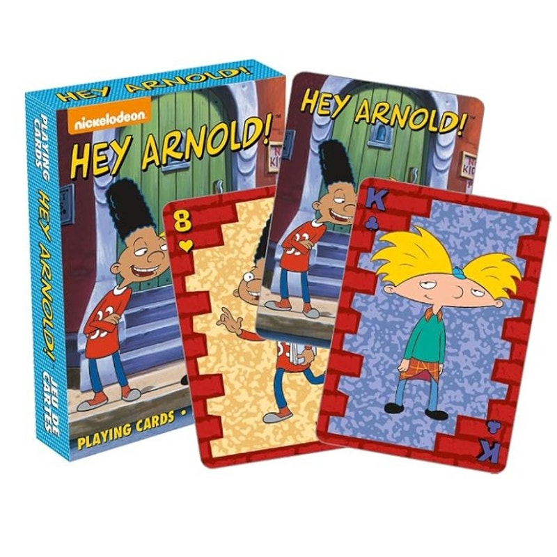 Nickelodeon Hey Arnold! Playing Cards - NEW