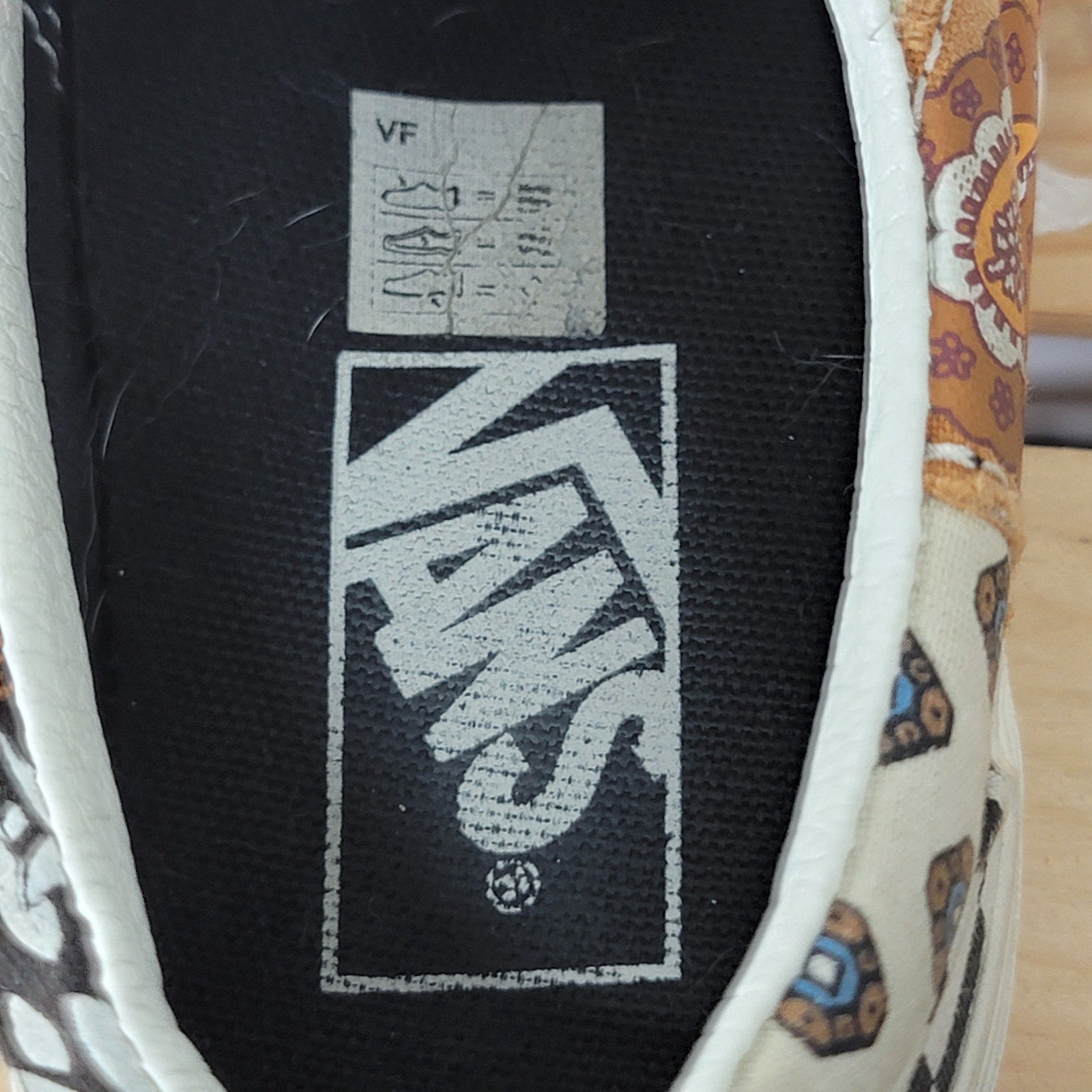 VANS Era Tiger Patchwork Skate Shoes - Size 3.5M / 5W