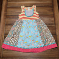 Matilda Jane Girls "Ode To Shoes" Summer Tank Dress - Size 8