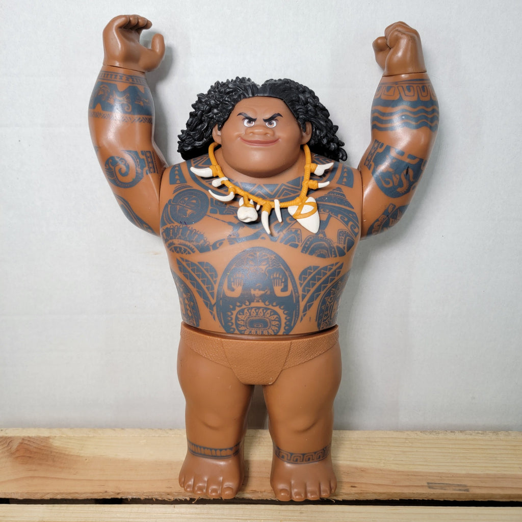 Disney's Moana Tattooed Mega Maui 10" Plastic Figure