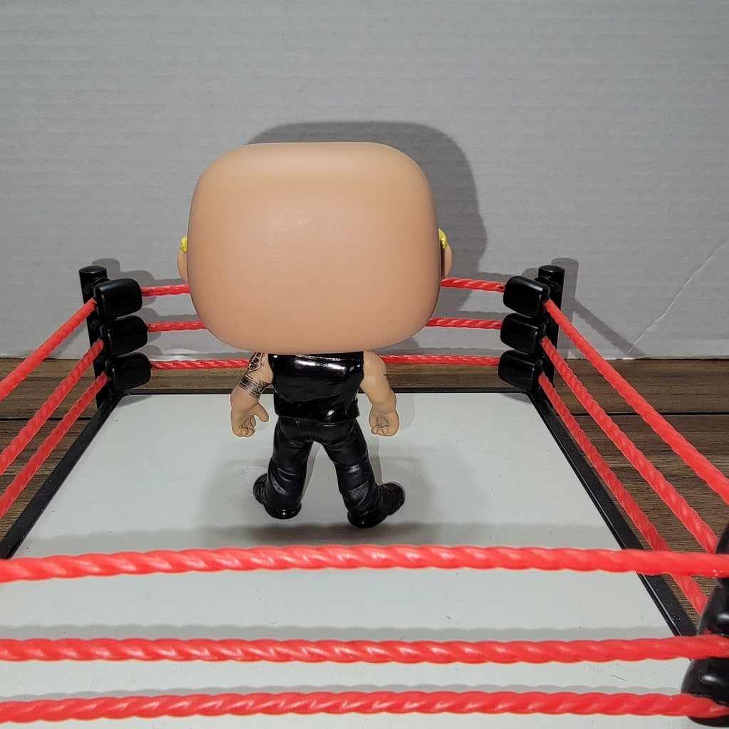 Set of 5 Funko POP! WWE RAW Wrestling Ring and 4 Vinyl Figures