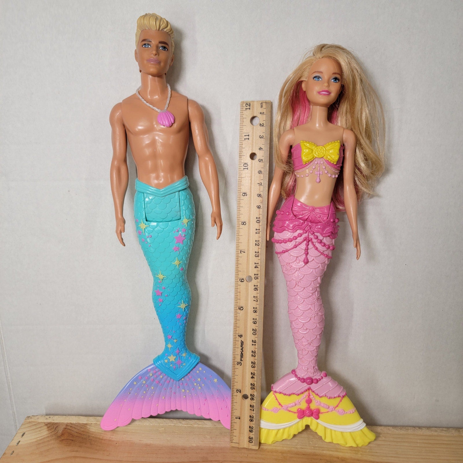 Set of 2 Barbie Dreamtopia Mermaid and Merman Doll Set