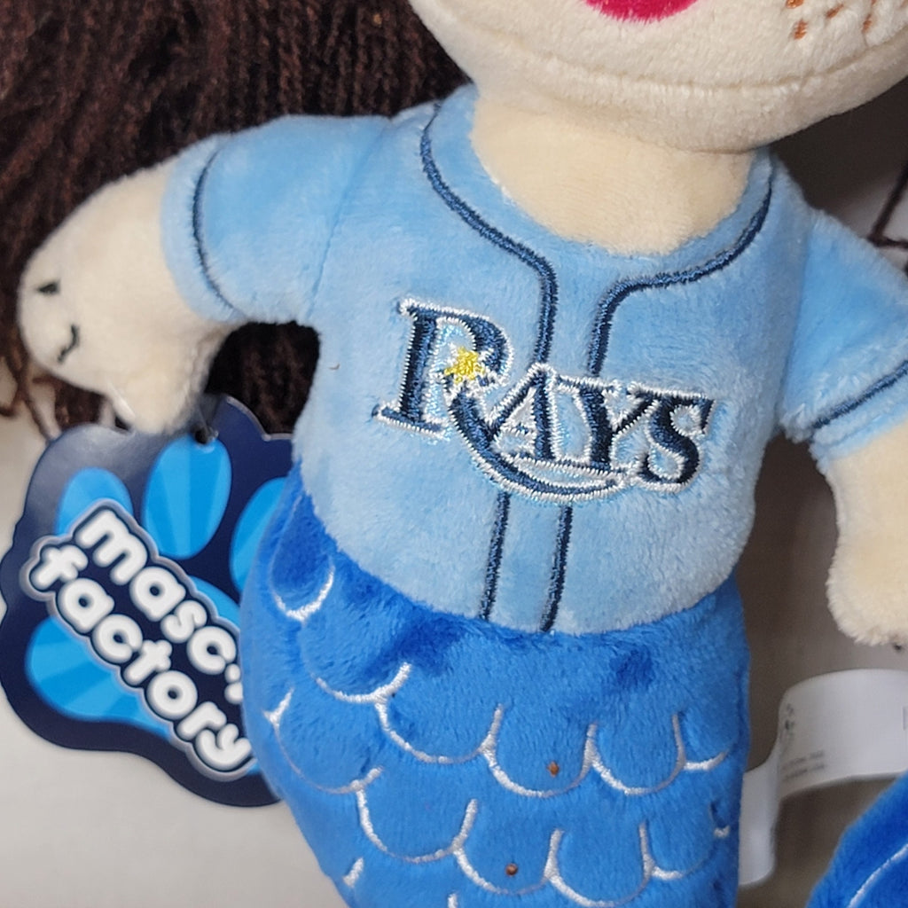 Mascot Factory Tampa Bay Rays Blue Mermaid Plush - NWT