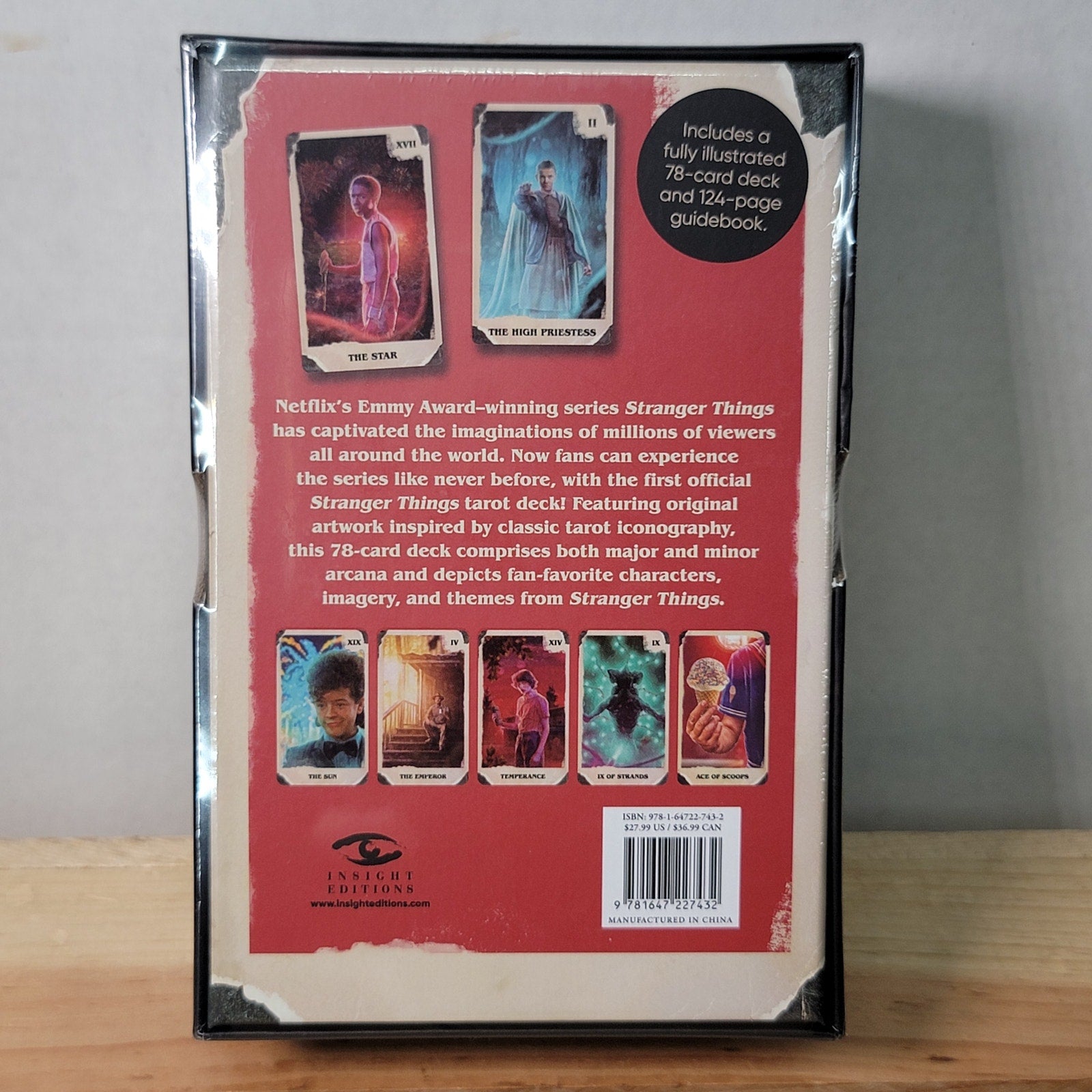 Netflix Stranger Things Tarot Deck And Guidebook NEW / SEALED