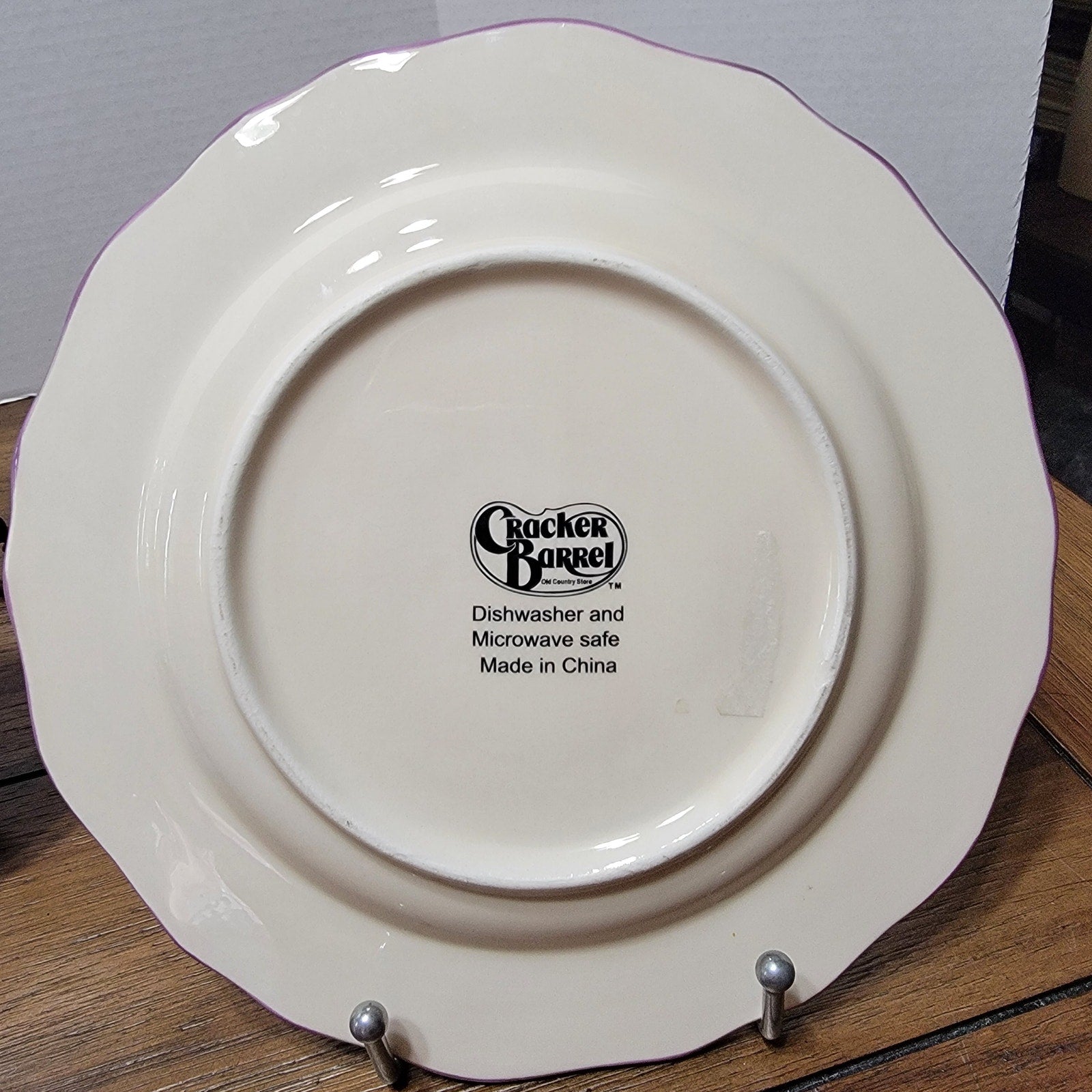 Set of 3 Cracker Barrel Positive Sayings Floral Plates