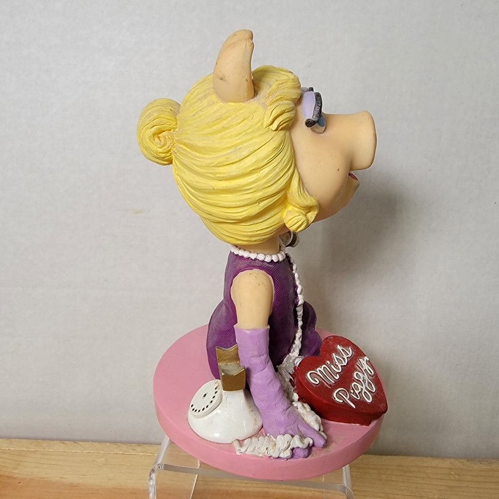 VINTAGE Bobble Dobbles Miss Piggy Bobblehead (2002)