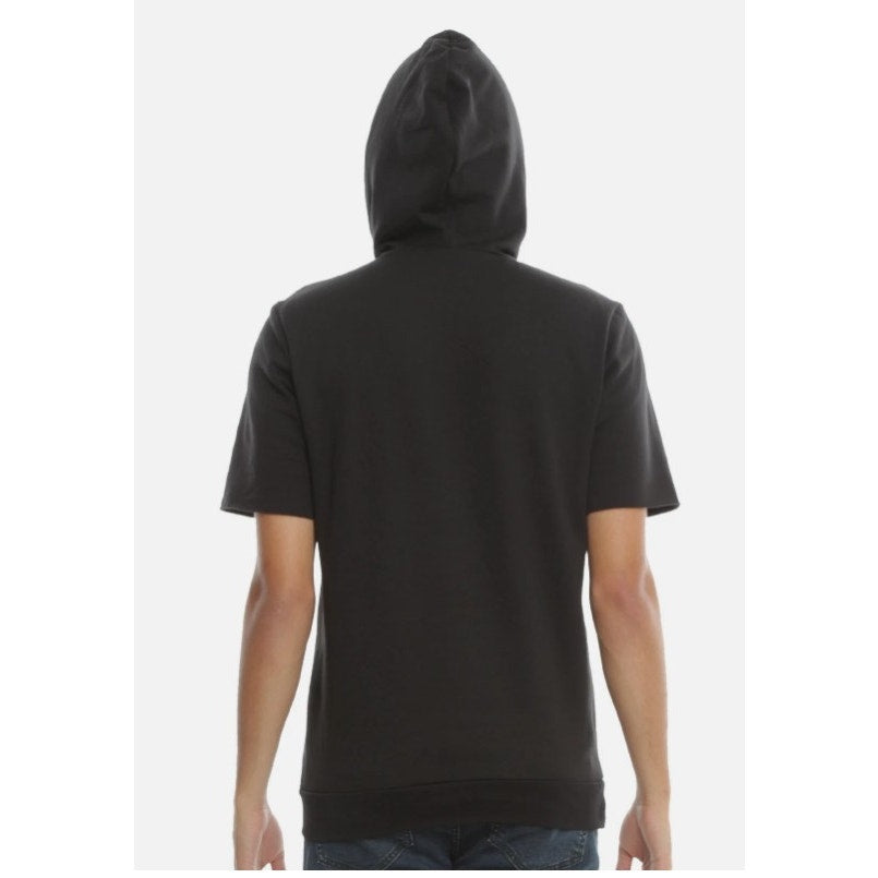 Iron Maiden Short Sleeve Pullover Black Hoodie - Size Small