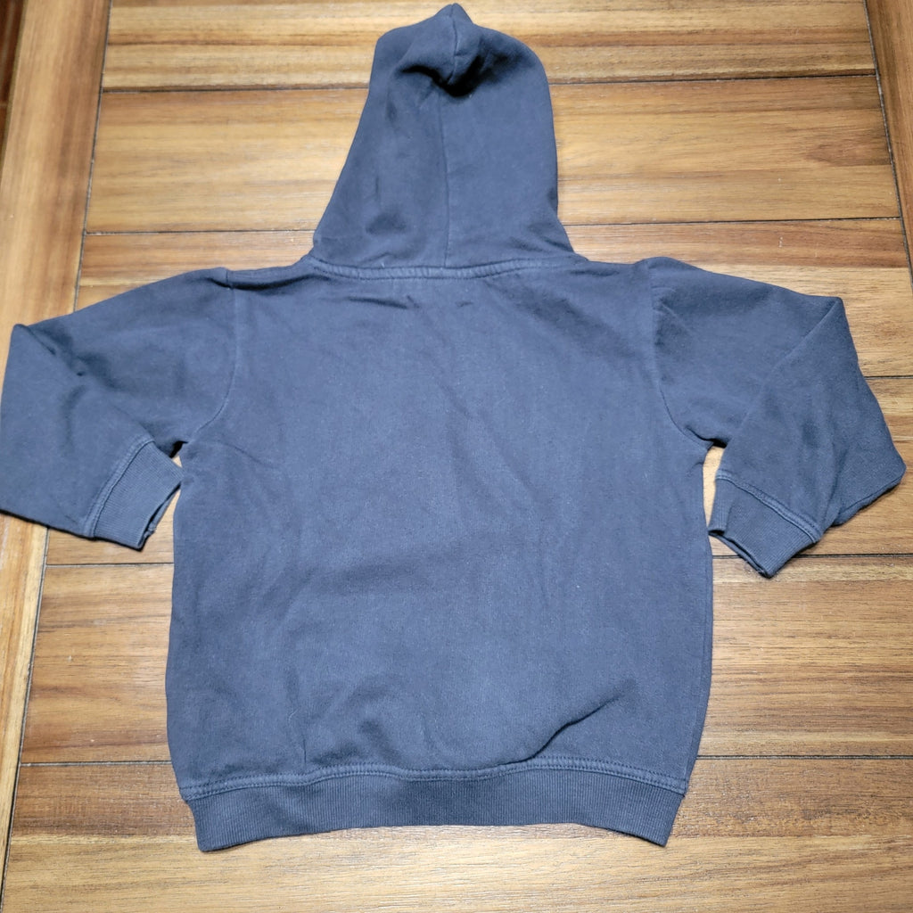 Premium Kids Black Pullover Hoodie "Baldi In The Elevator!" - Size Medium