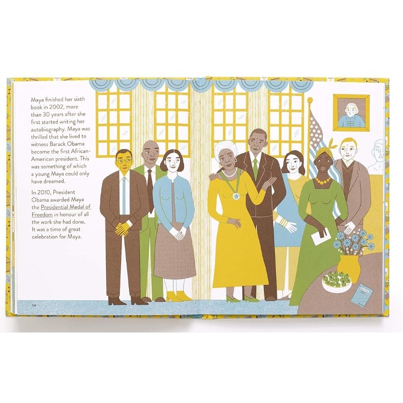 Set of 2 Little Guides To Great Lives: Nelson Mandela & Maya Angelou