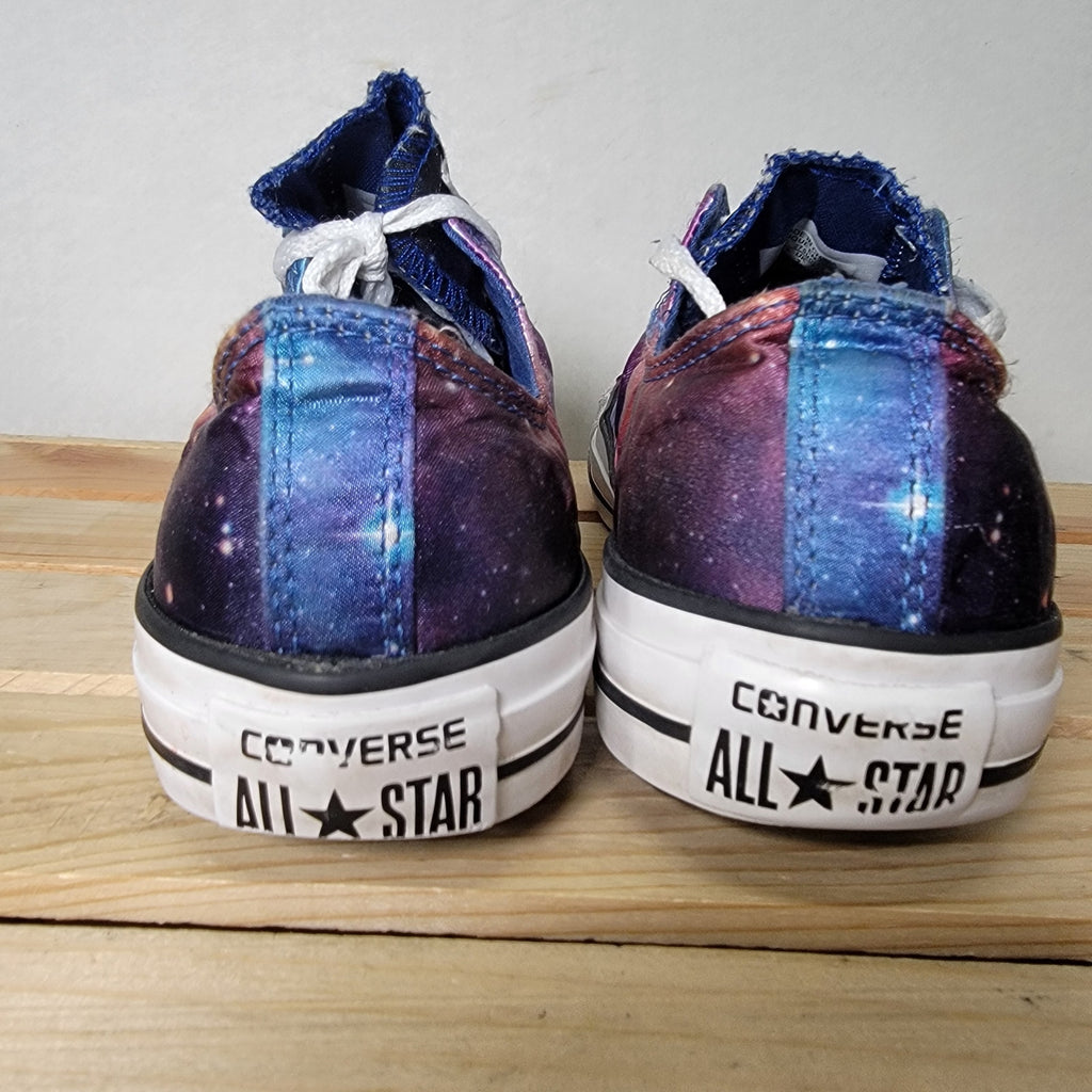 Converse Chuck Taylor All Star Low Satin Galaxy Shoes - Size m7 / w9