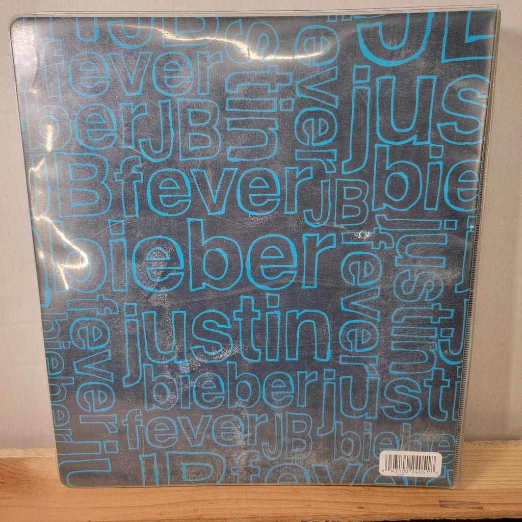 Justin Bieber Blue Binder w/ Dividers & Journal