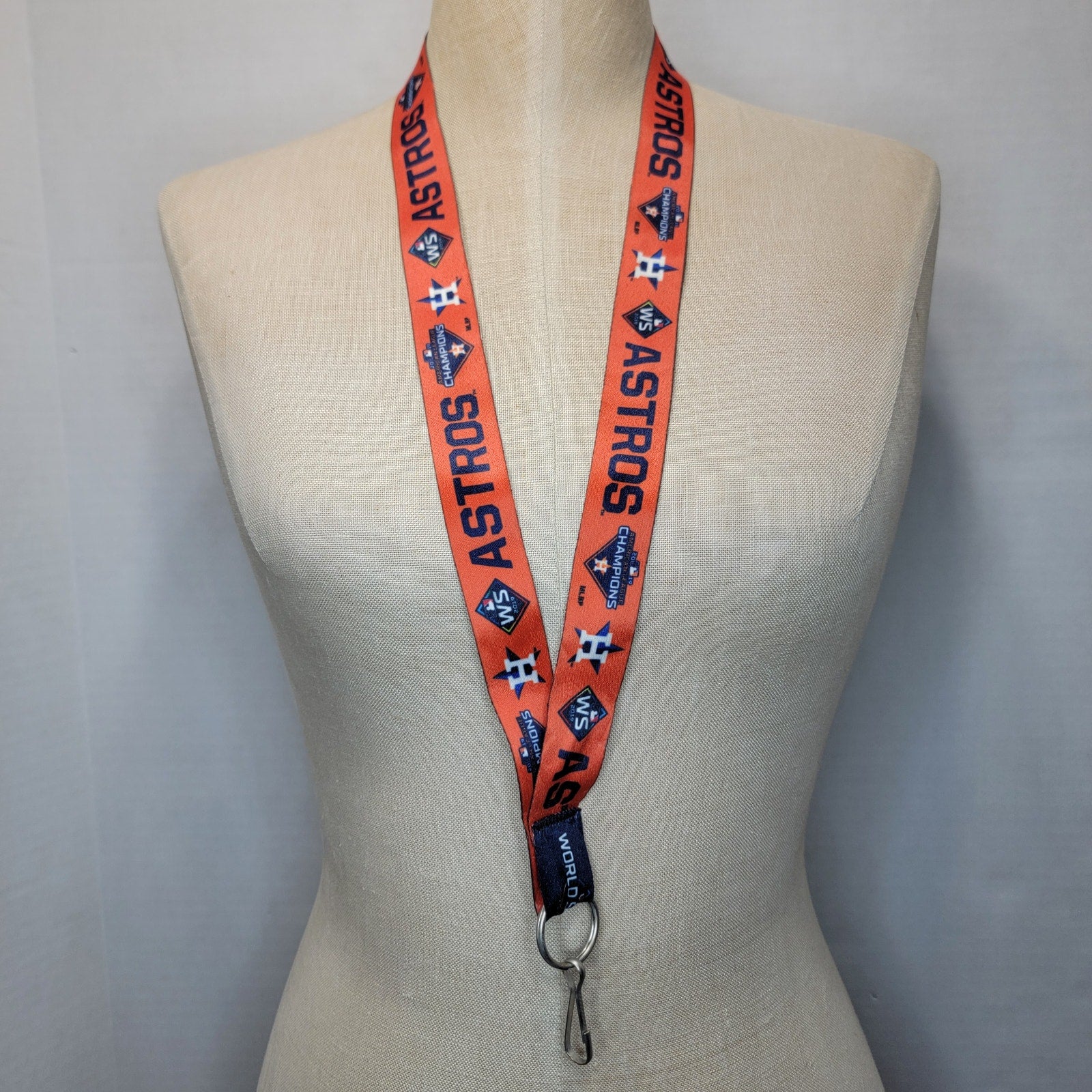 World Series Houston Astros Lanyard & Houston Texans Wristlet Key Ring
