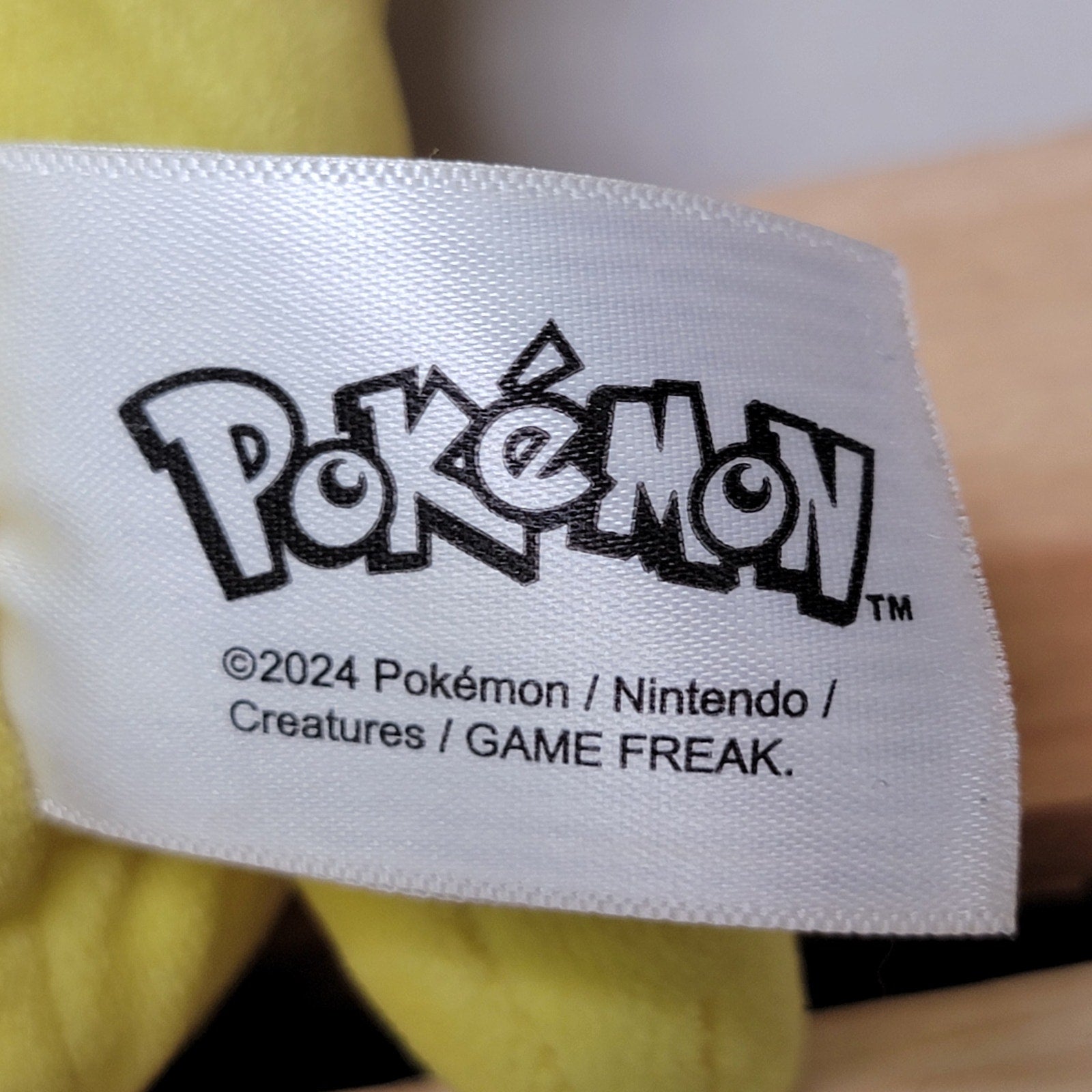 Pokemon Winking Pikachu Plush