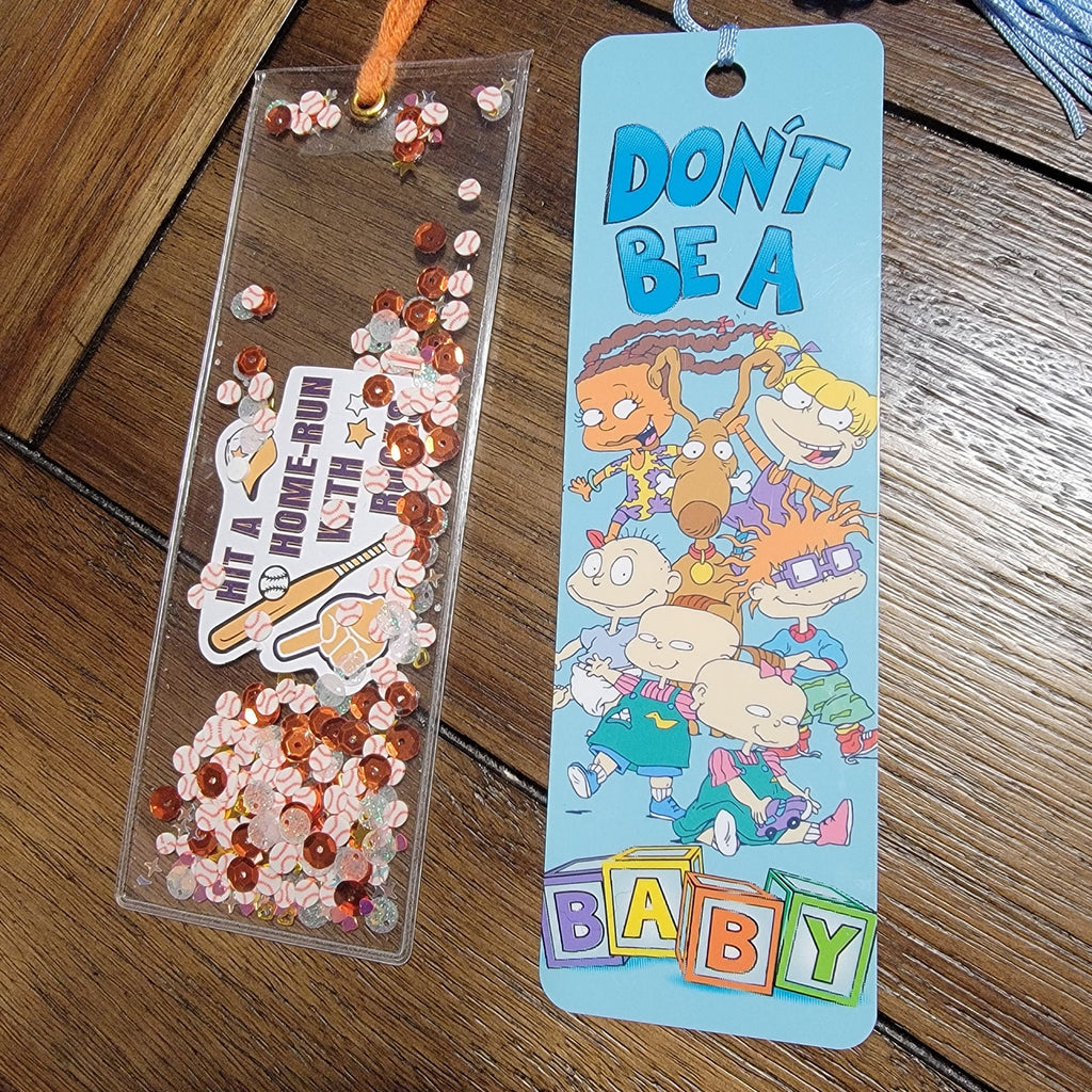 Set of 6 Kids Variety Cartoon Bookmarks