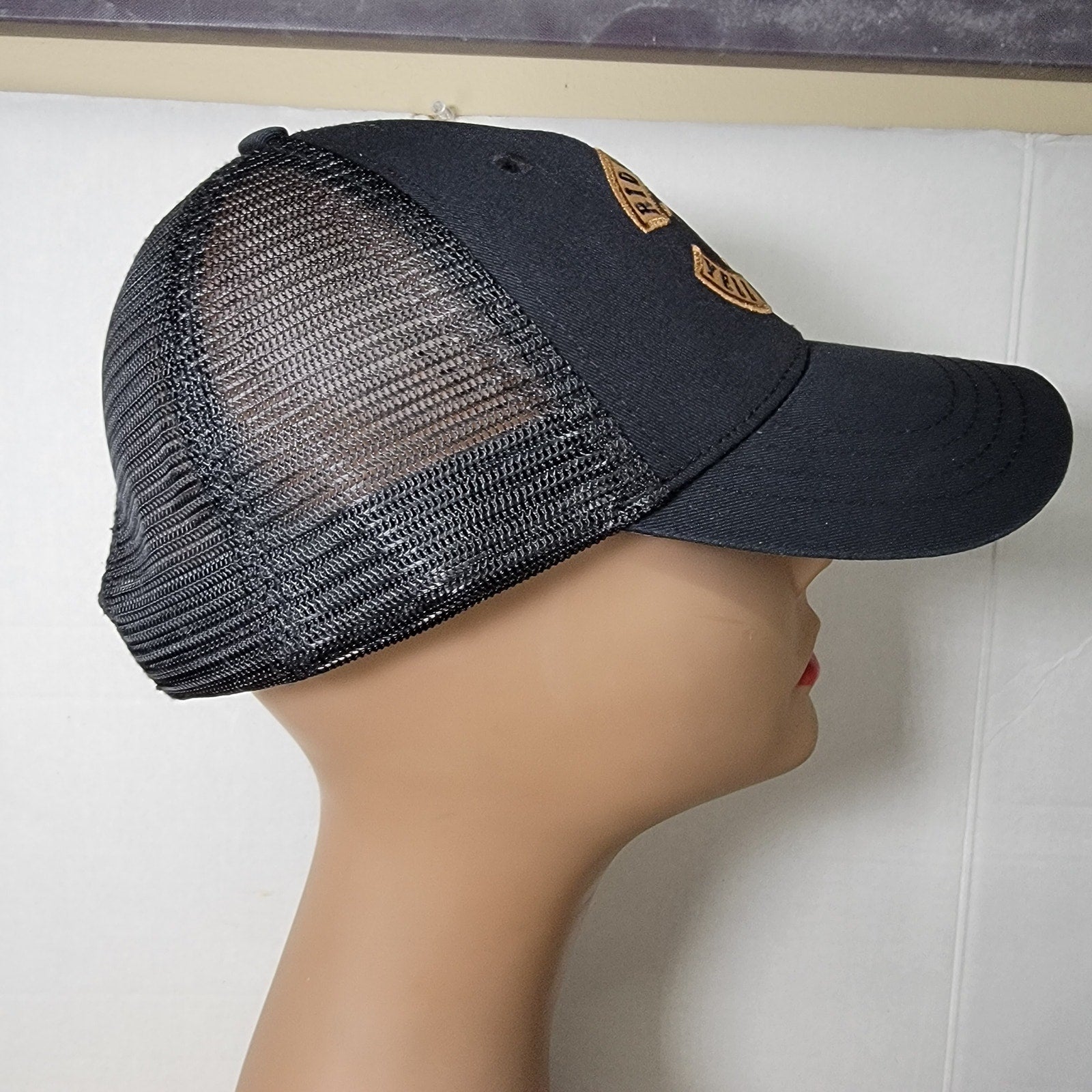 Yellowstone Black Snapback Trucker Hat "Ride Or Die"