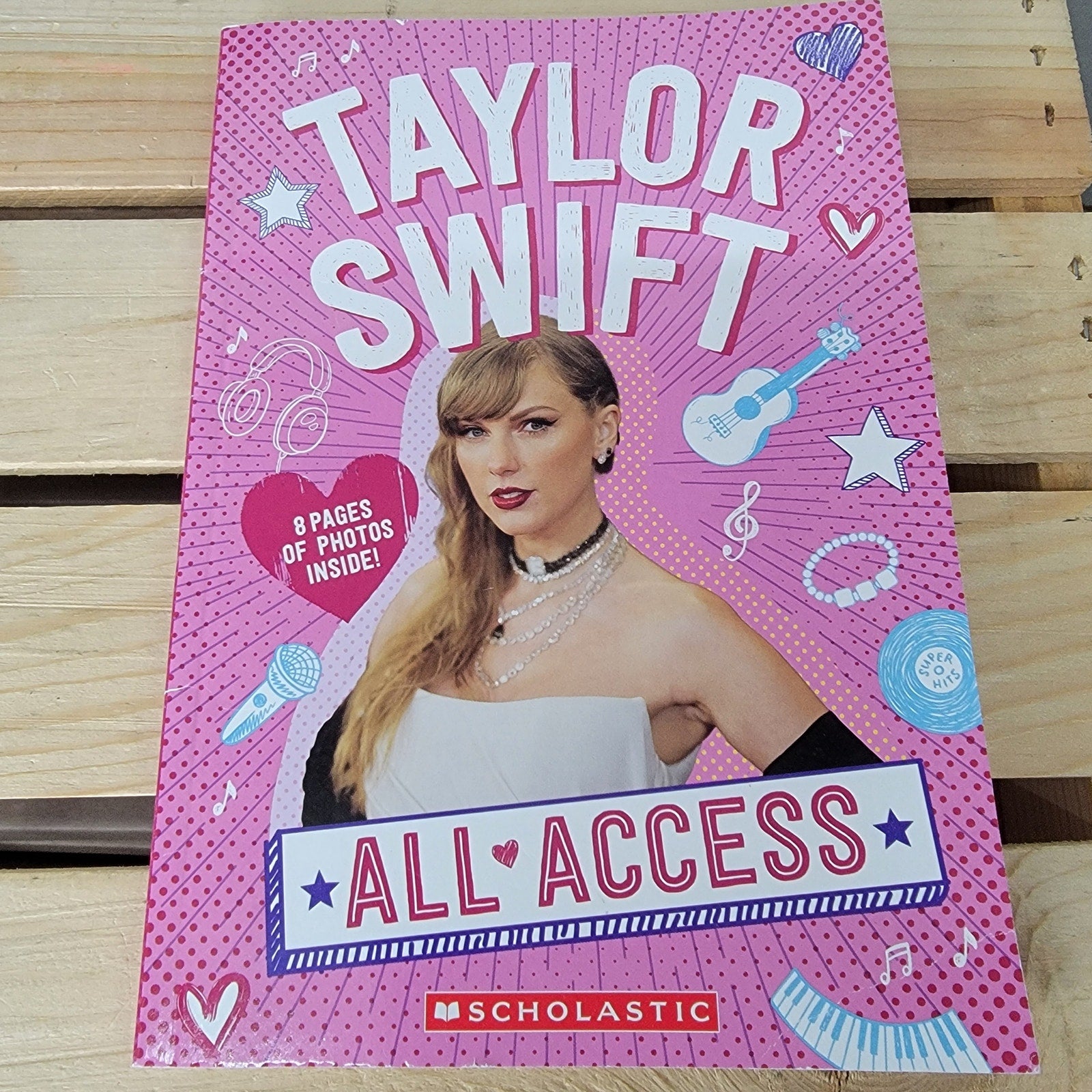 Set of 2 BOOKS: All Access - Taylor Swift / Travis Kelce (paperback)