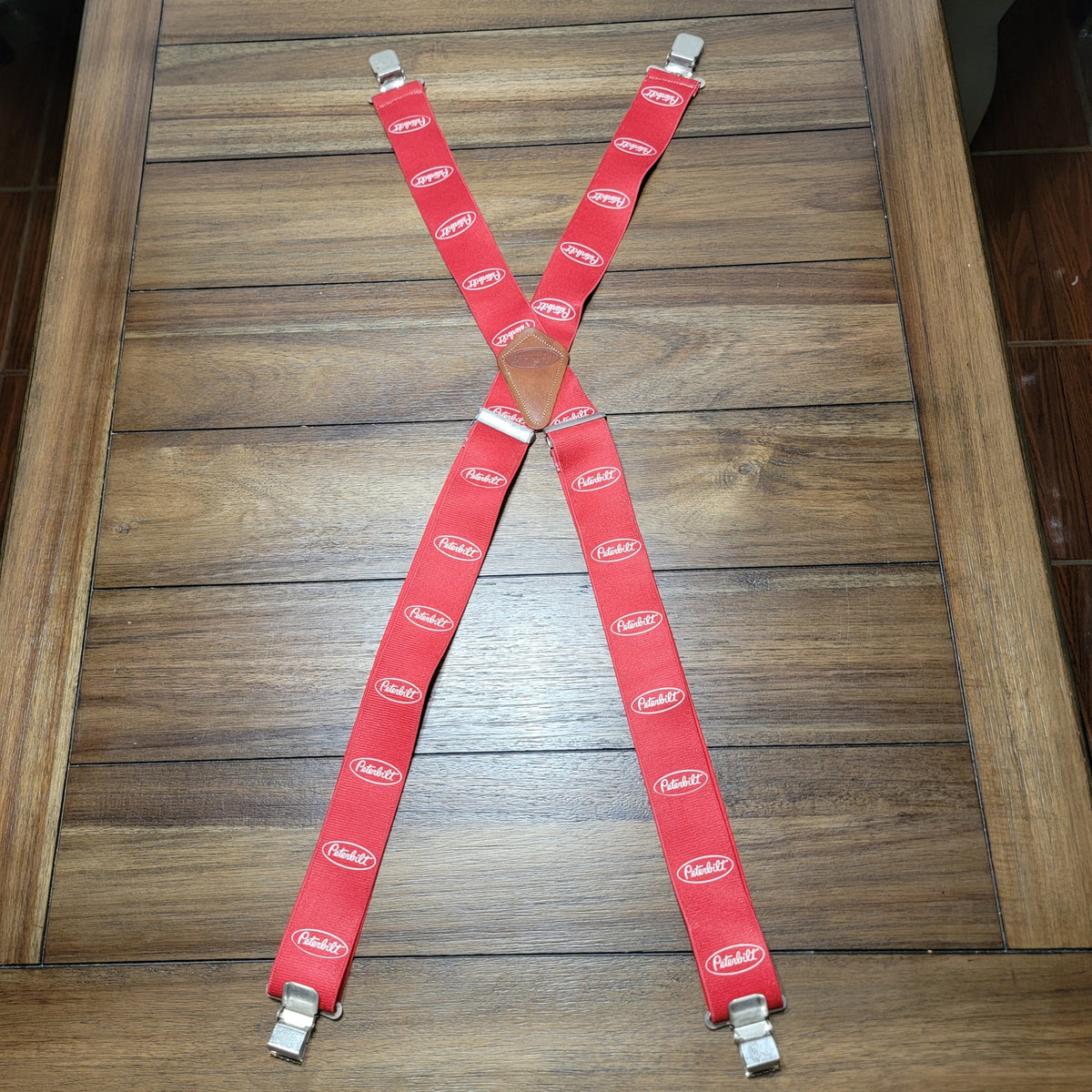 Red Peterbilt Suspenders - Size 54 inch