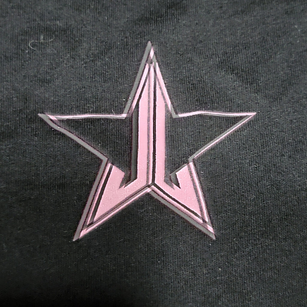 Jeffree Star Cosmetics Black Unisex Tee "Jeffree Star Approved" - Size 2X