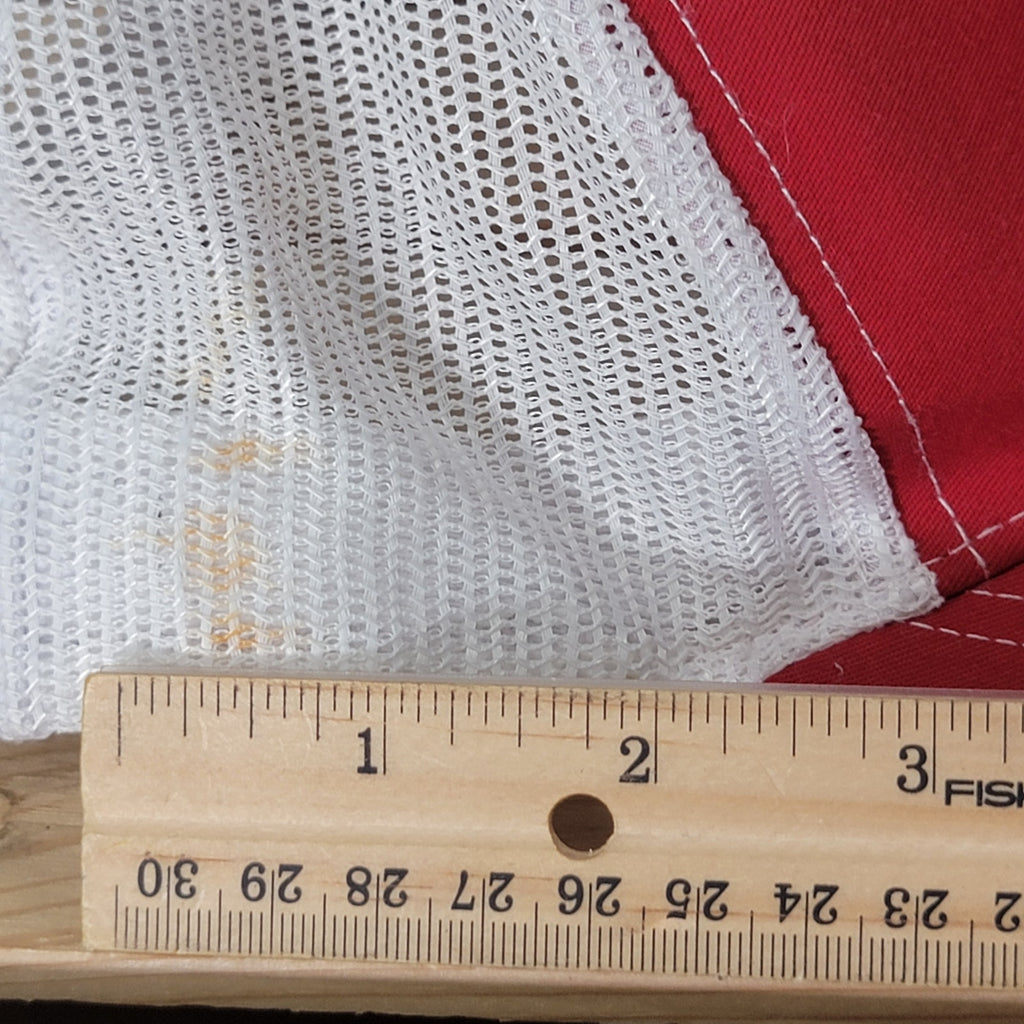 Waterman's Red Snapback Trucker Hat