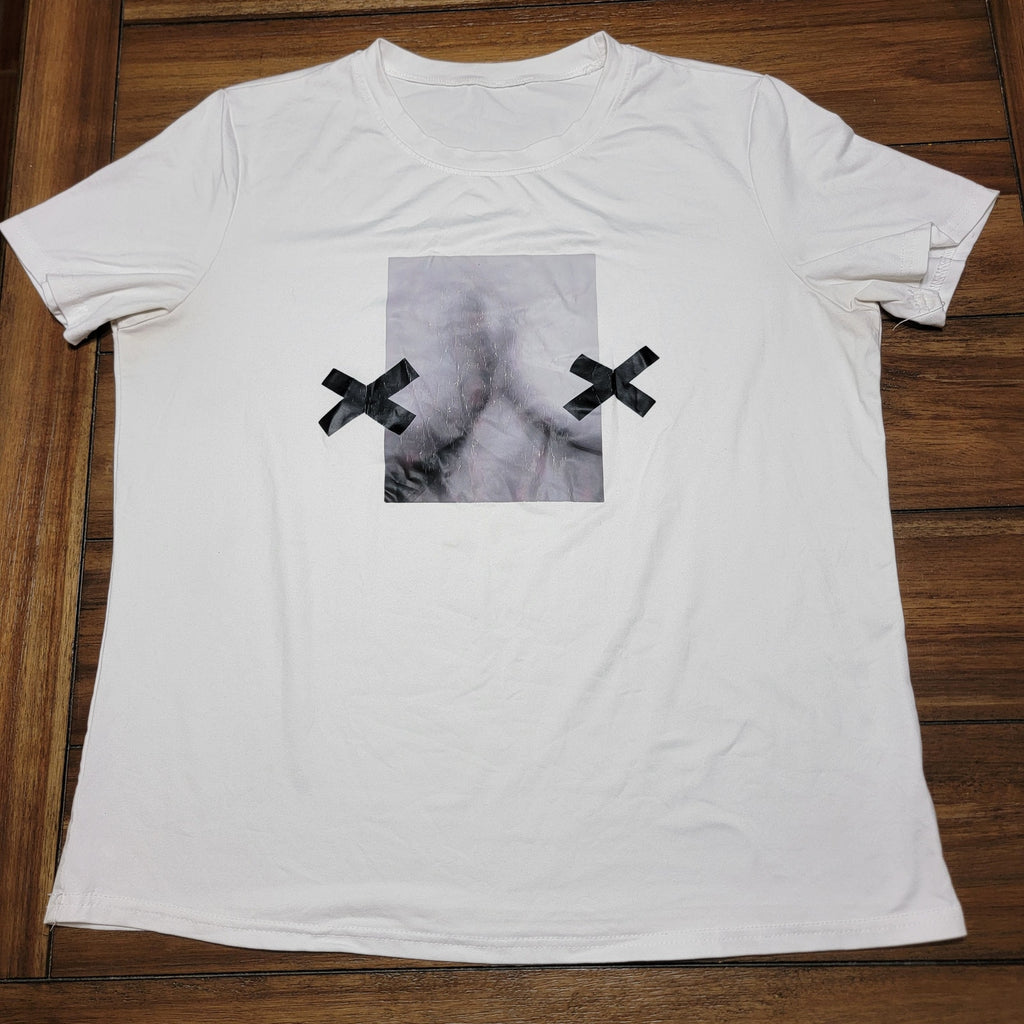 Unbranded 2 X's White Unisex Tee - Size XL