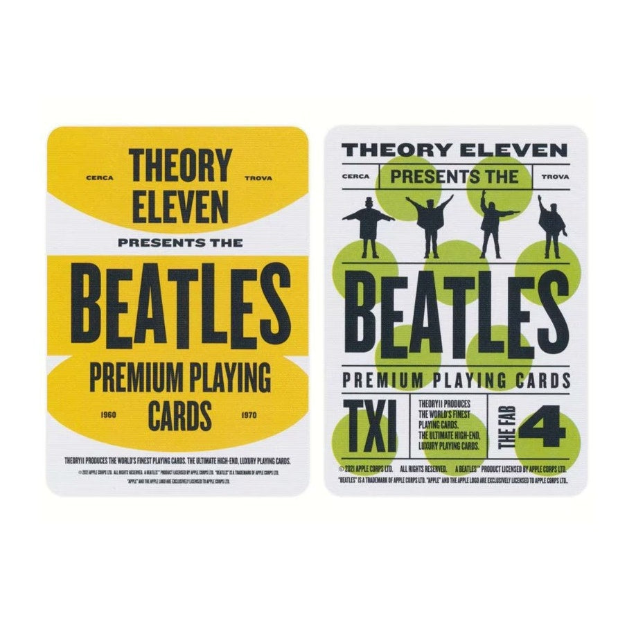 Theory Eleven The Beatles Pink Box Playing Cards - NEW / SEALED