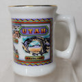VINTAGE Utah Mini Ceramic Souvenir Mug 2.5"