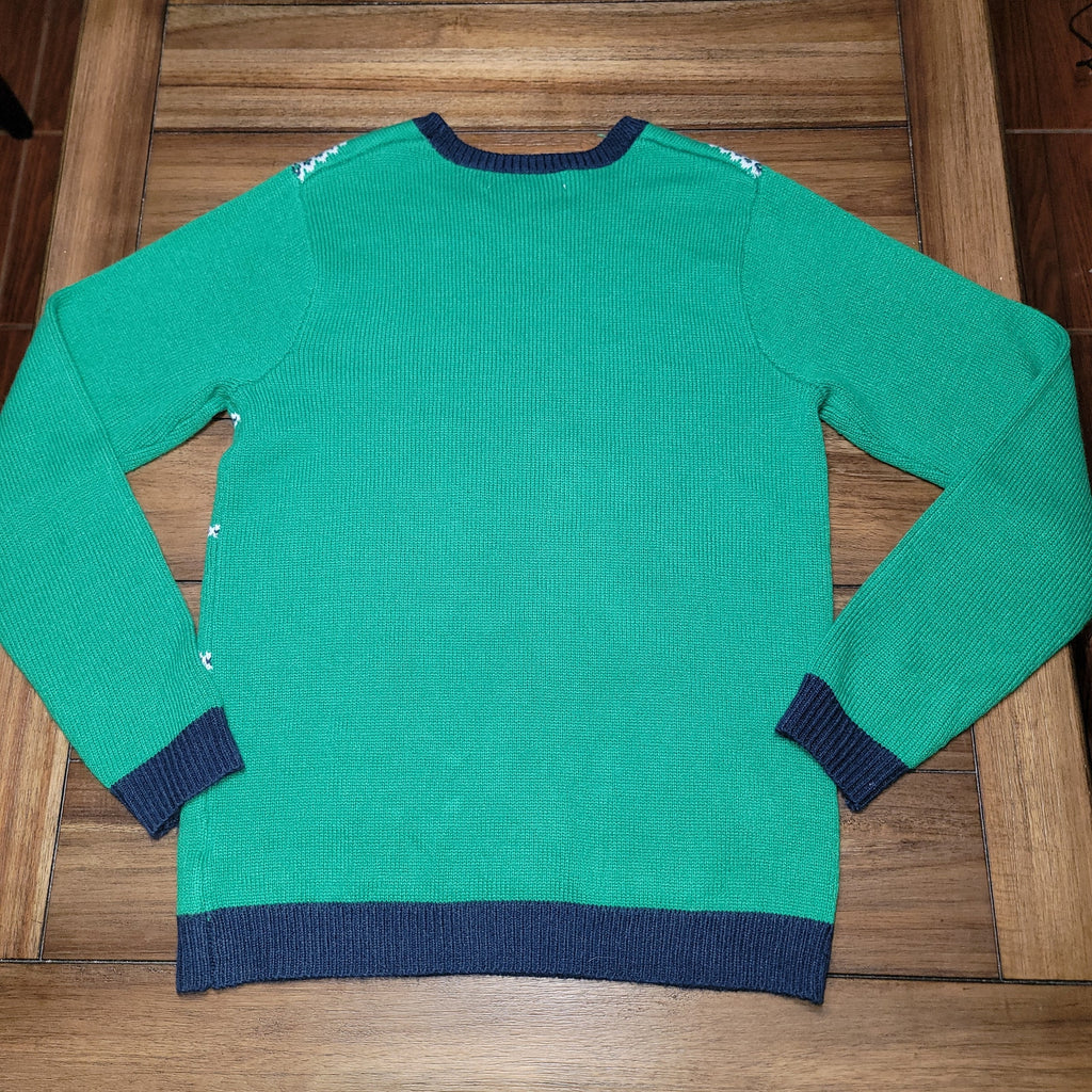Jolly Sweaters Glitzy Unicorn Ugly Sweater w/ Sequin & Jewels - Size Medium
