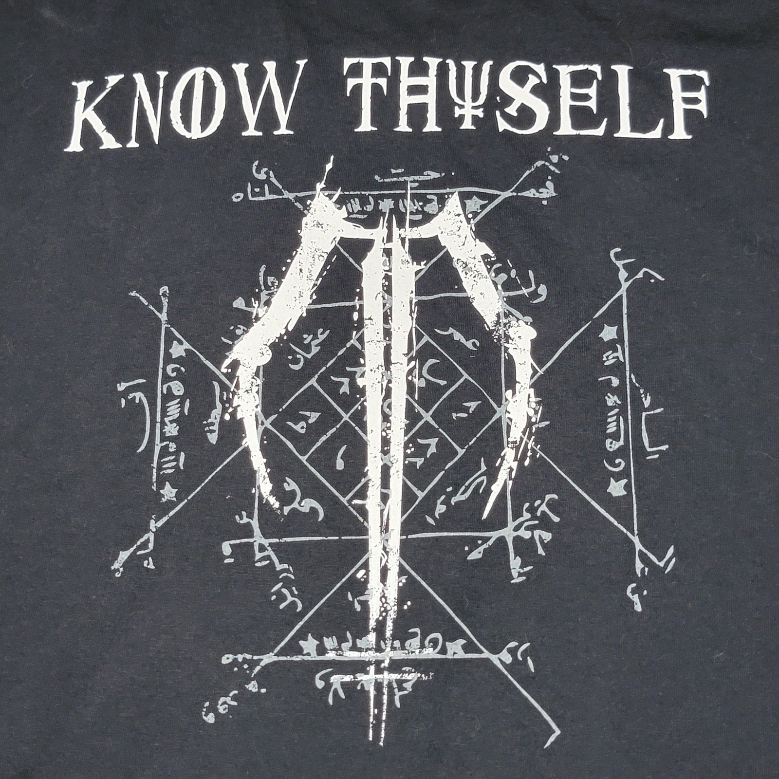 Dawn Of Ashes Black Unisex Tee "Theophany" Artwork - Size 2XL