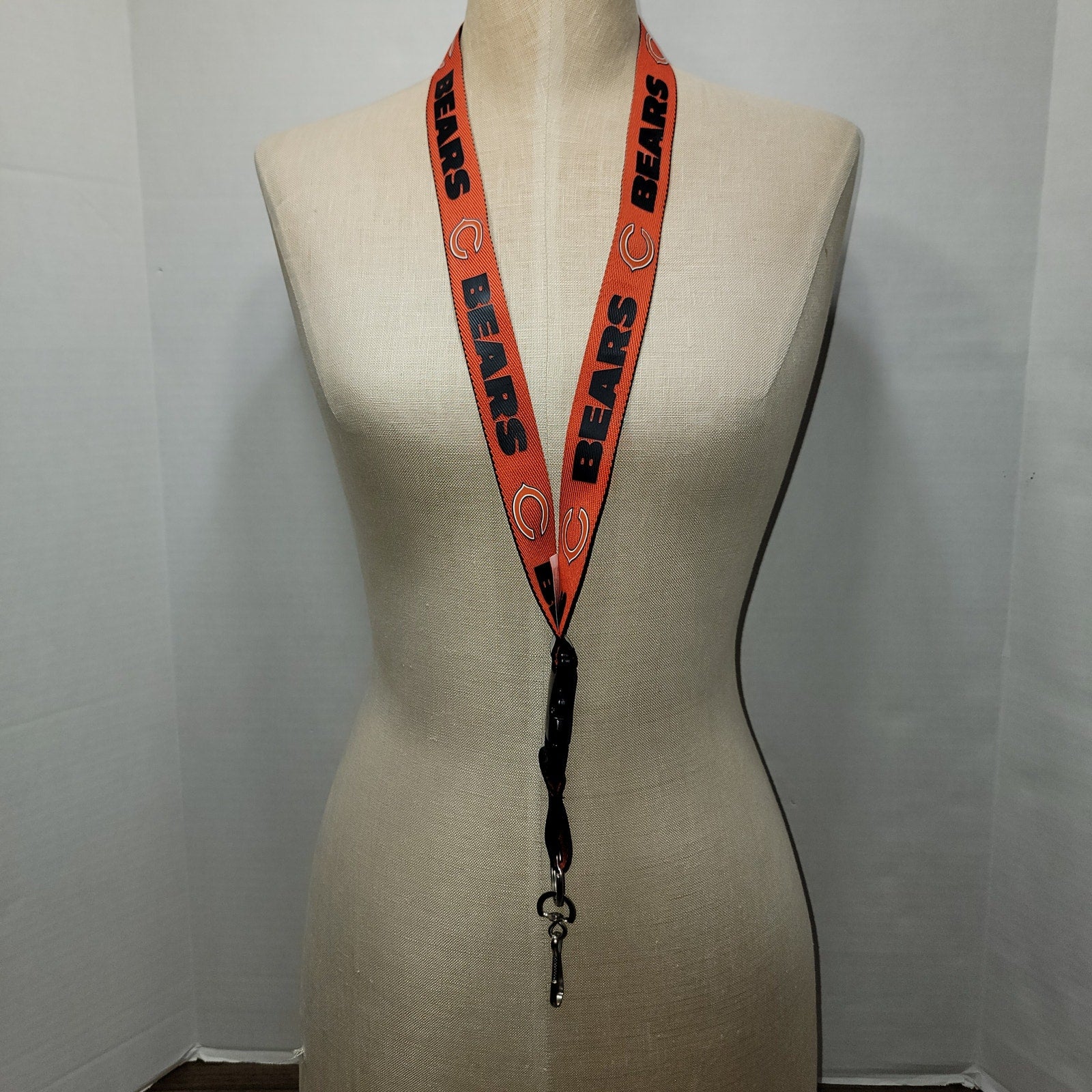 Chicago Bears Reversable Lanyard w/ Removable Clip - NWOT