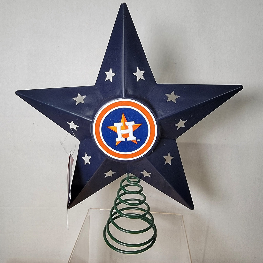 MLB Houston Astros Christmas Tree Star Topper - NWT