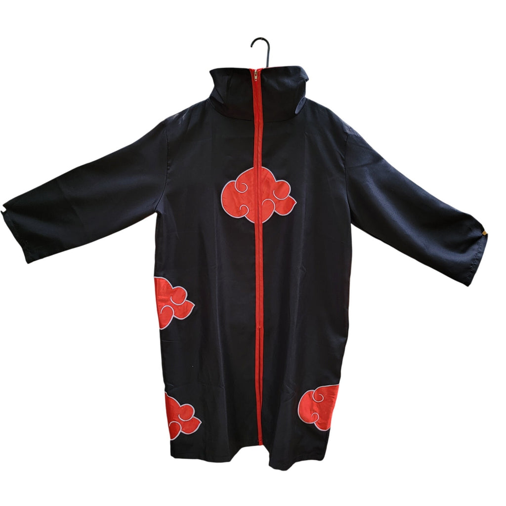 Naruto Shippuden Akatsuki Character Cosplay Cloak w/ Zipper Closure - Size XL