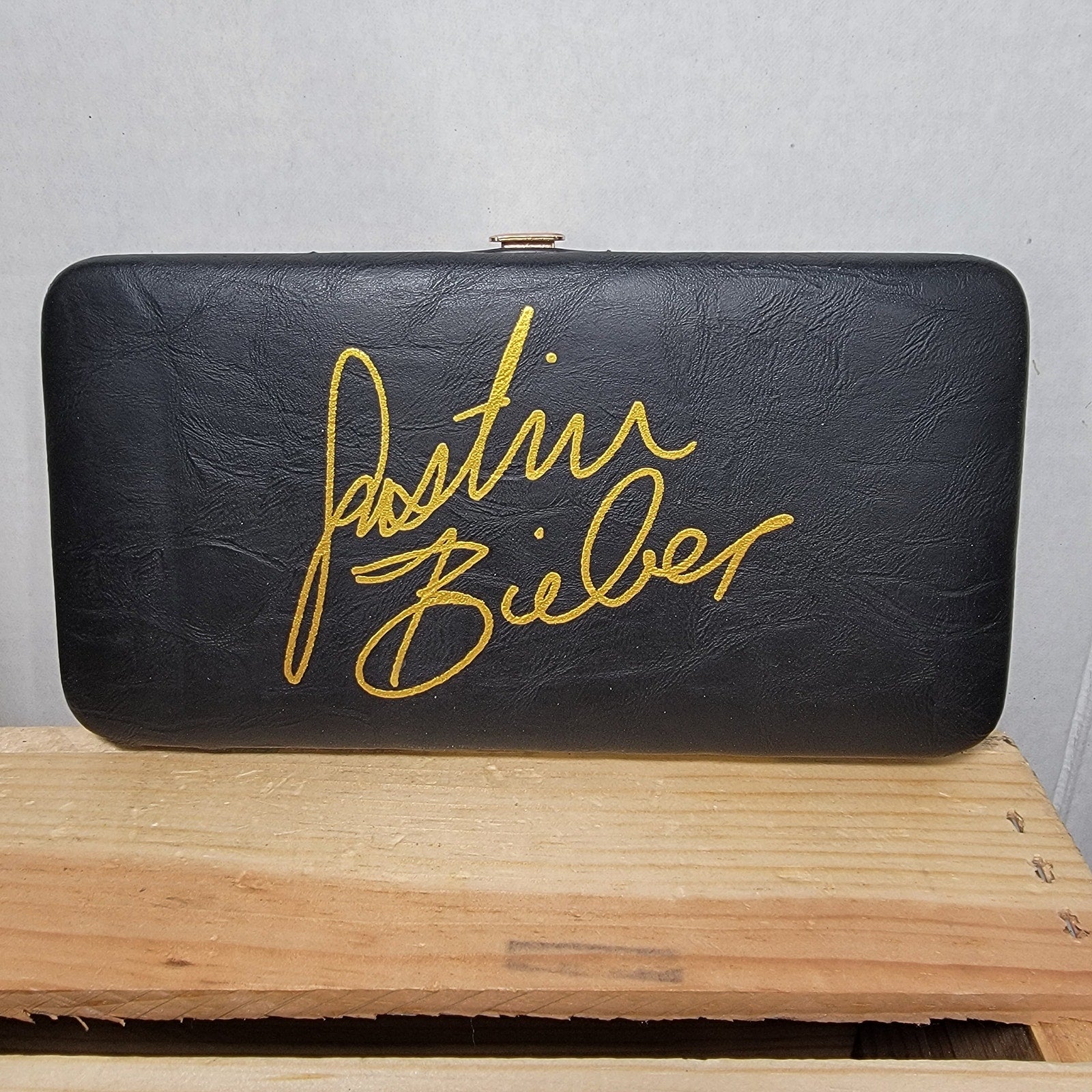 2 Pc Justin Bieber: Journal & Sequin Wallet