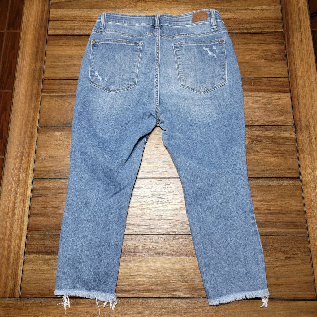 Judy Blue Skinny Fit Capri Denim Jeans - Size 11/30