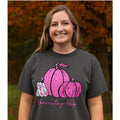 Girlie Girl Originals Tee "Harvesting Hope" Breast Cancer Awareness - Size Large