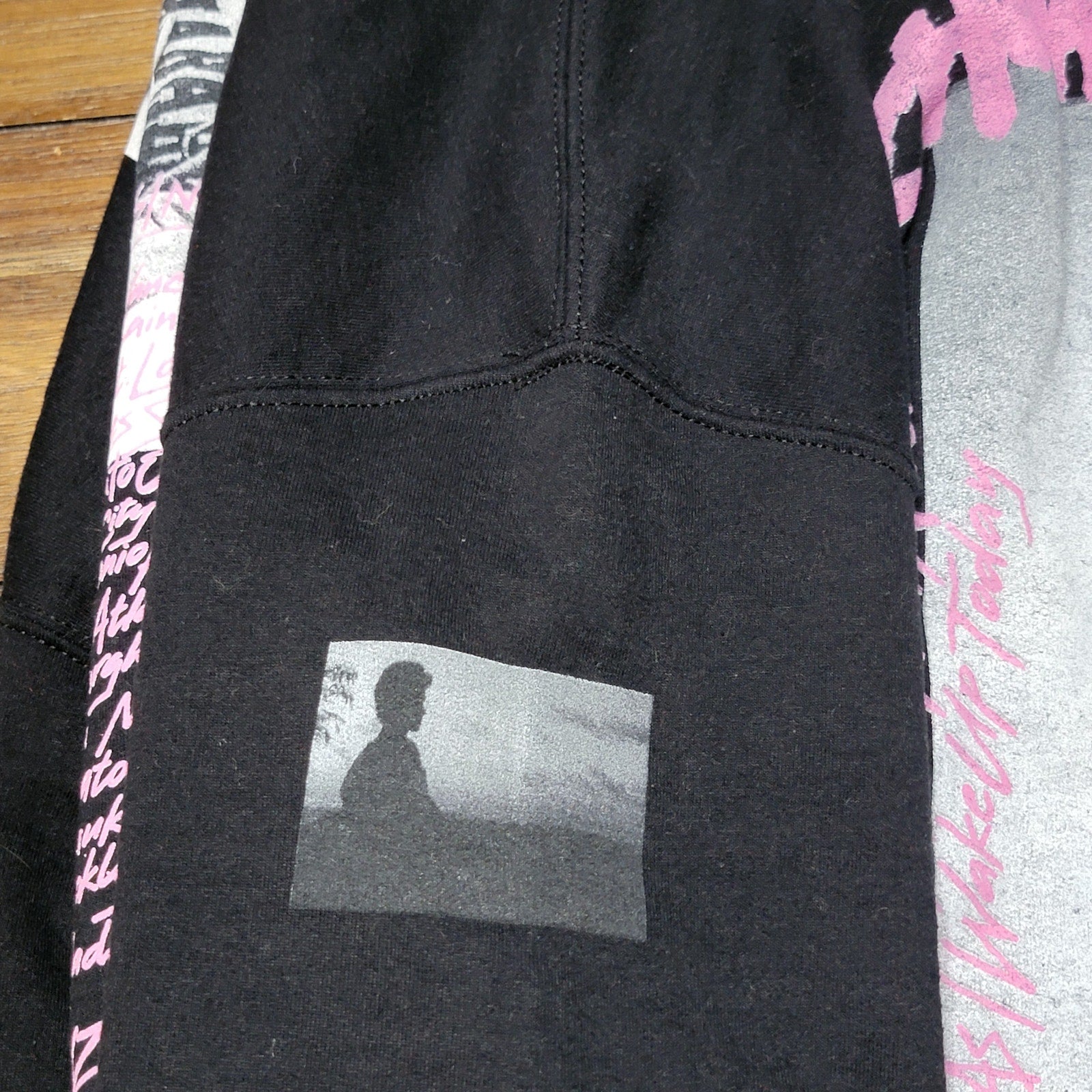 Shawn Mendez The Tour LS Black Unisex Hoodie "Youth" - Size Large