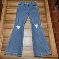 Art Class Girls Flared Denim Jeans - Size 16