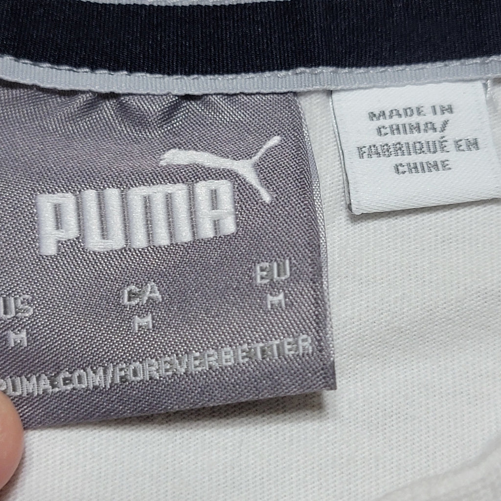 Puma White Unisex Tee "Red Bull Racing" - Size Medium
