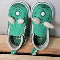 VANS Toddler Triceratops Green Slip-Ons w/ Box - Size 4T