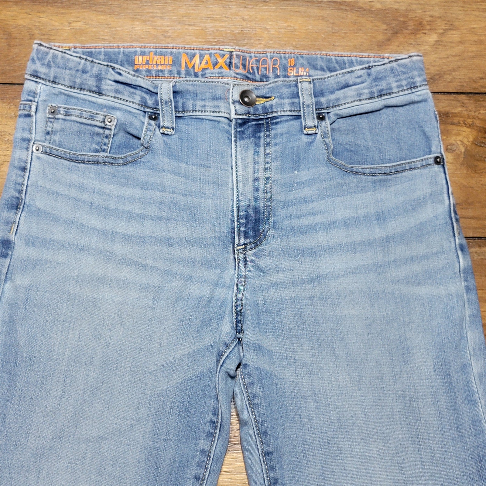 Urban Pipeline Max Wear Denim Jeans - Size 16 Slim