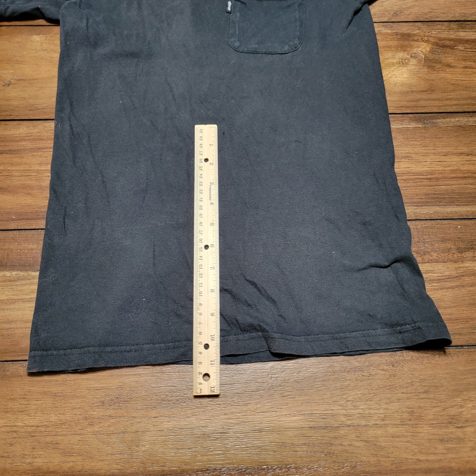 Rip n Dip Black Unisex Tee w/ Flipping Cat in Pocket - Size Small