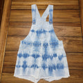 Children's Place Girls Tie-Dye Denim Shortalls - Size 12