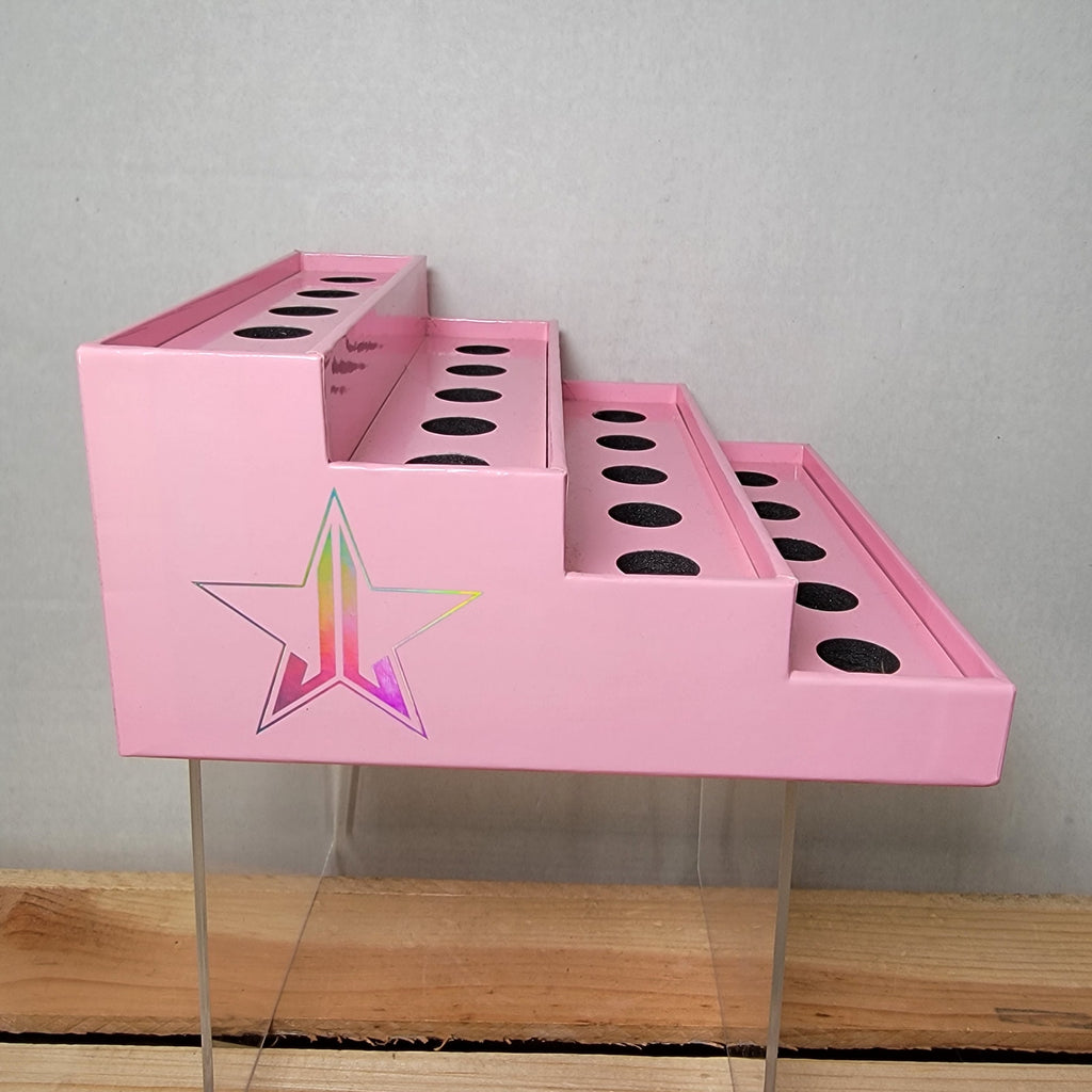 Jeffree Starr Cosmetics Pink Makeup Display Holder: The Gloss - NWOT