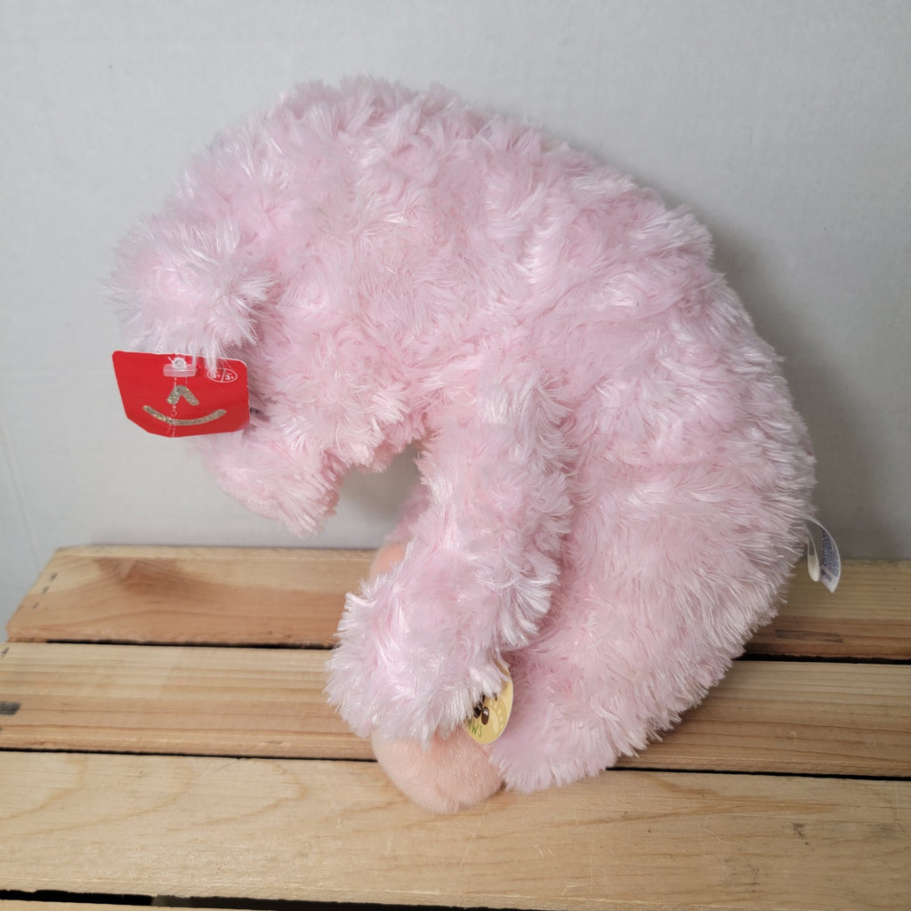 Aurora Pink Peek-A-Boo 12 Inch Pig Plush w/ Magnetic Paws - NWT