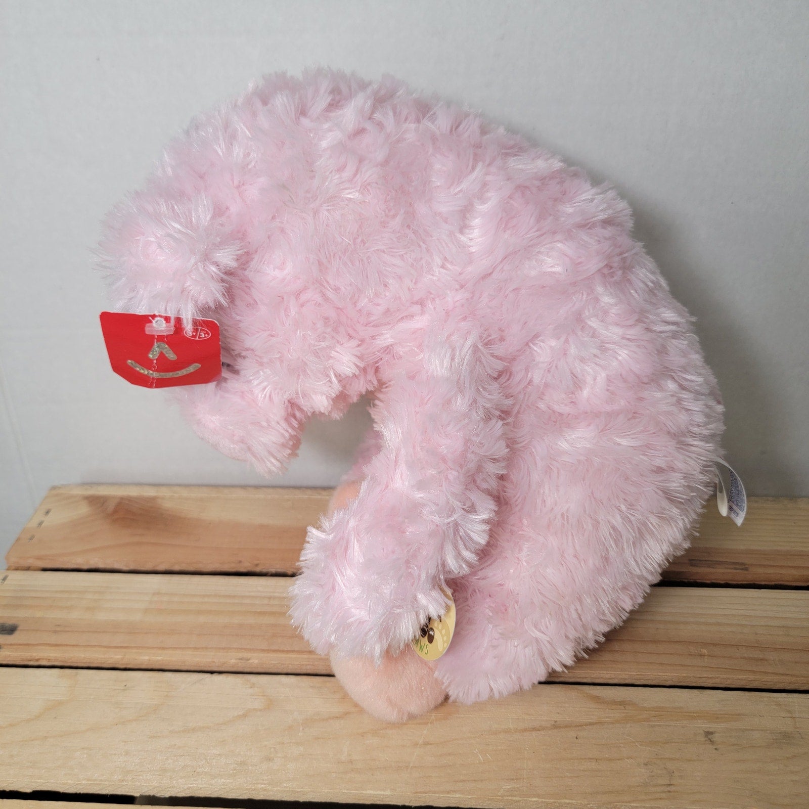 Aurora Pink Peek-A-Boo 12 Inch Pig Plush w/ Magnetic Paws - NWT