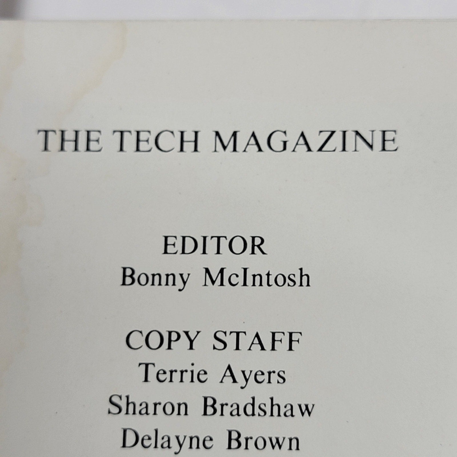 VINTAGE Vogue The Texas Tech Magazine 1976-1977