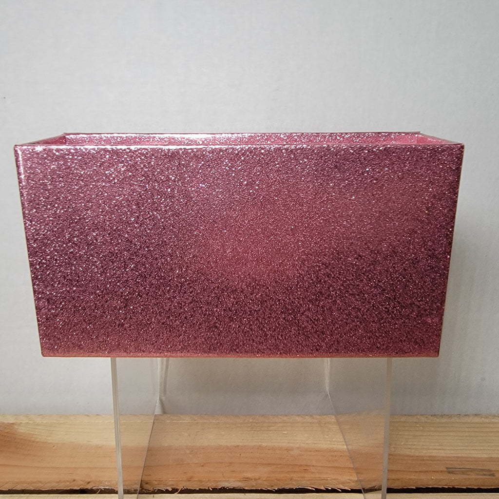 Jeffree Star Cosmetics Makeup Display Holder: Pink Glitter - NWOT